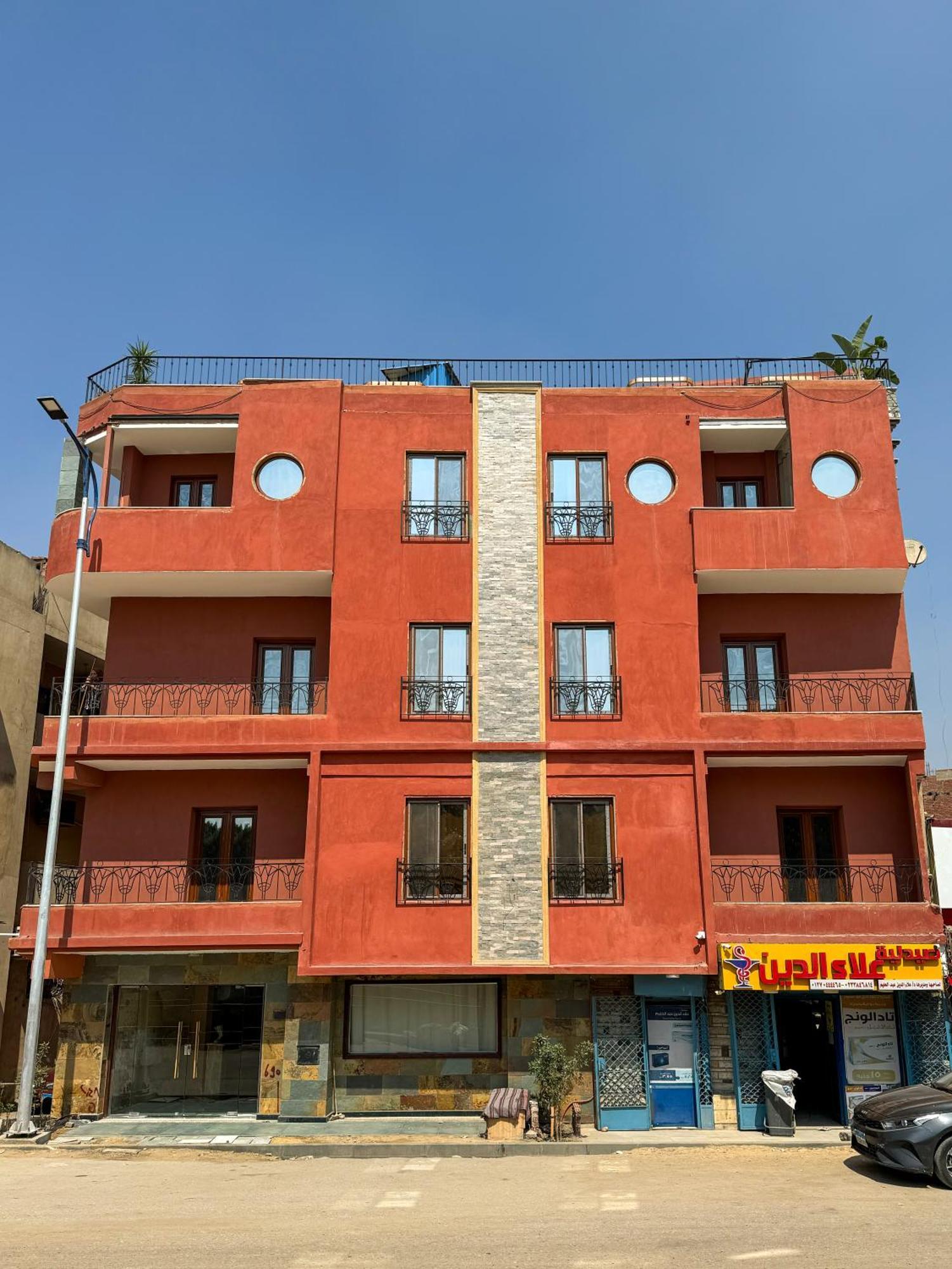 Almas Pyramids Hotel Kafret el-Gabal Eksteriør bilde