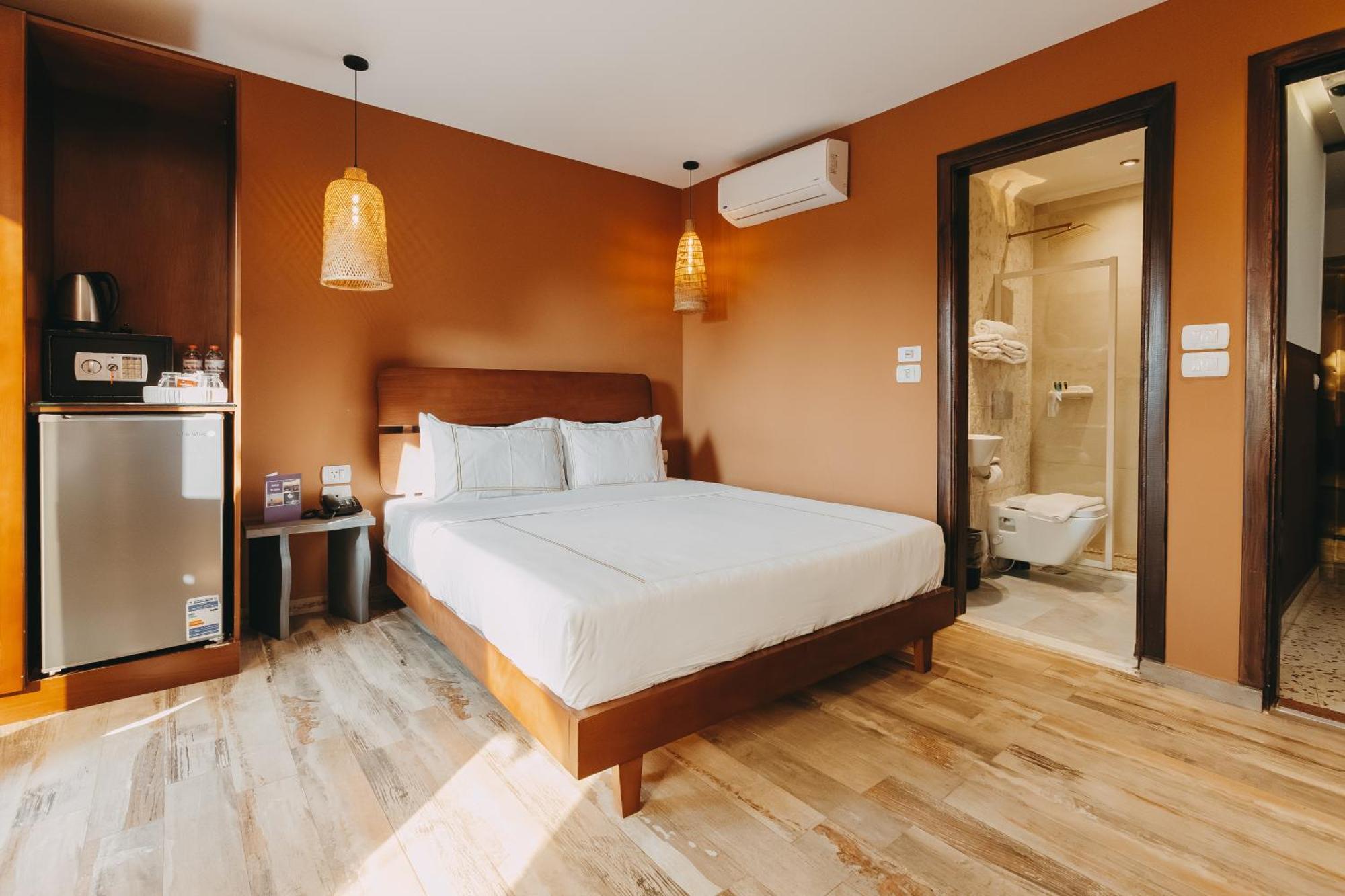 Almas Pyramids Hotel Kafret el-Gabal Eksteriør bilde