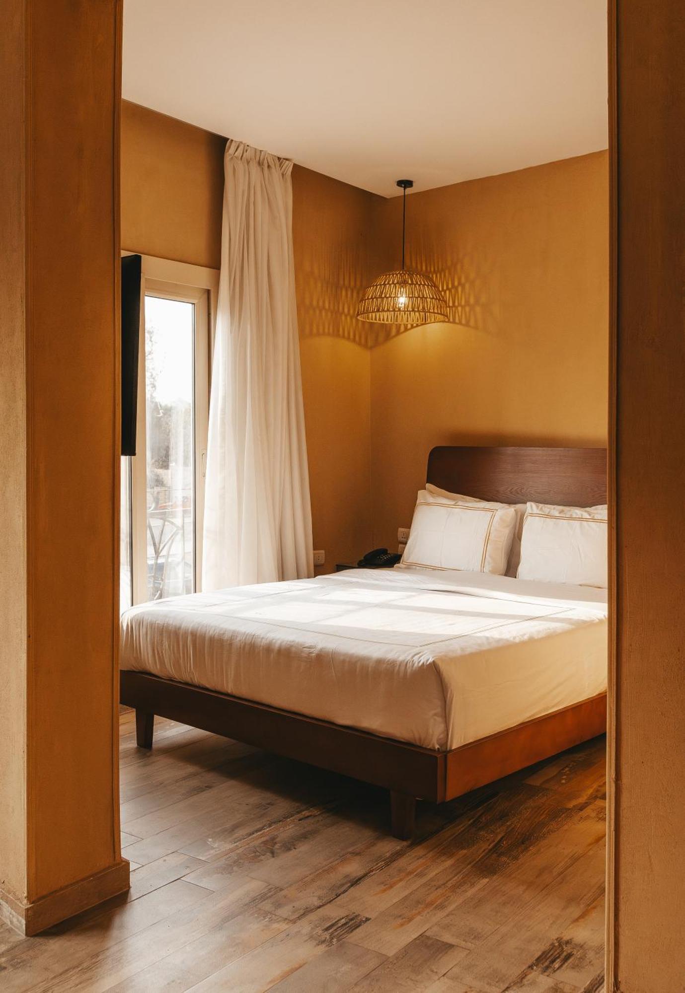 Almas Pyramids Hotel Kafret el-Gabal Eksteriør bilde