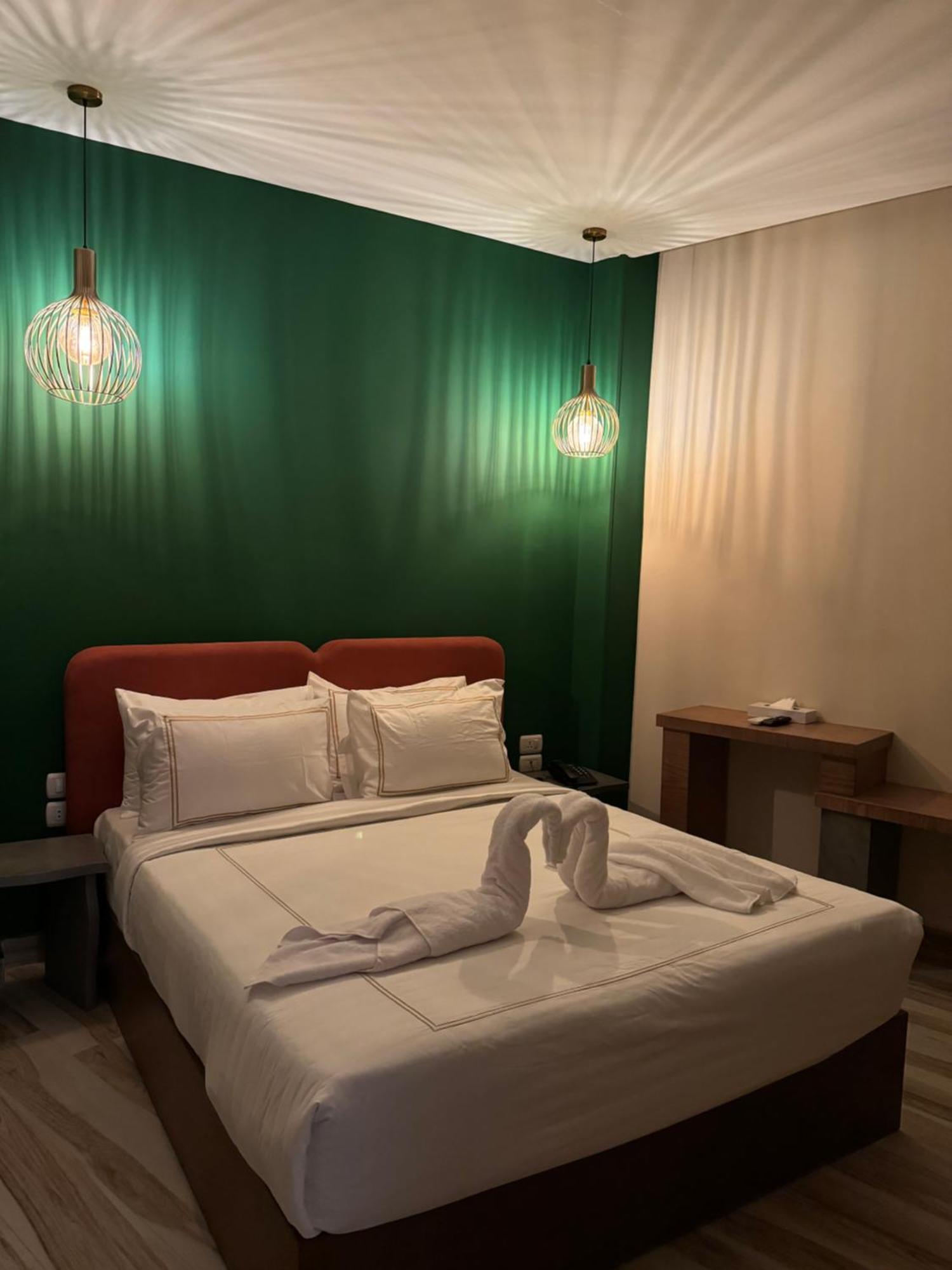 Almas Pyramids Hotel Kafret el-Gabal Eksteriør bilde